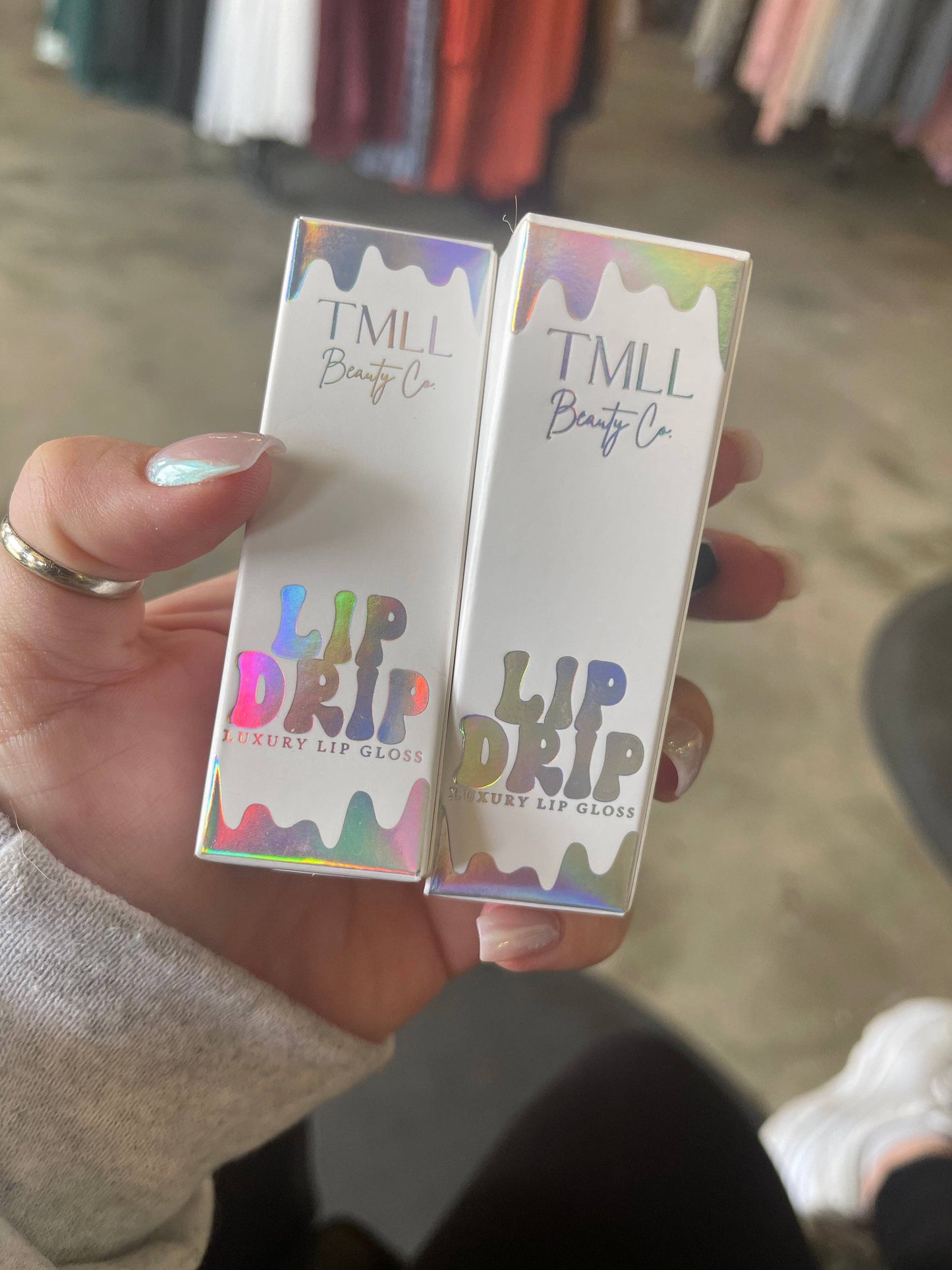 TMLL Lip Drip Luxury Gloss: Glazed Donut